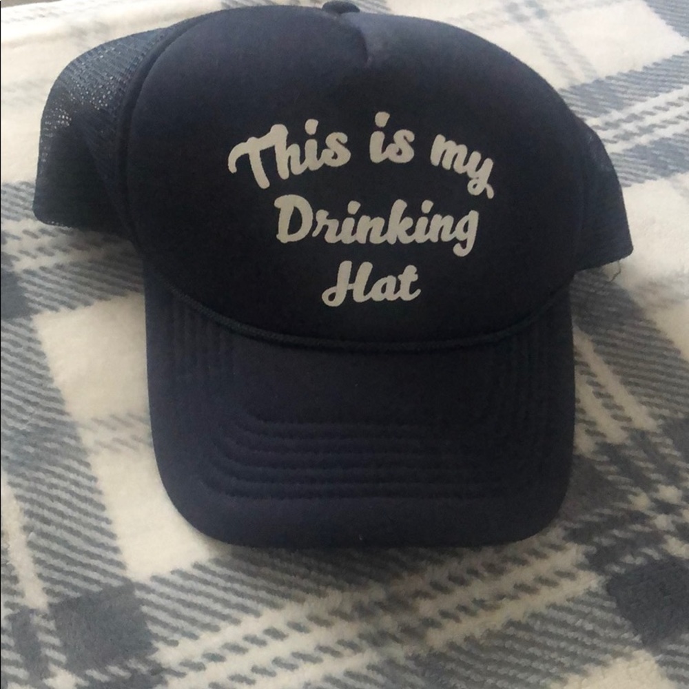Navy blue hat